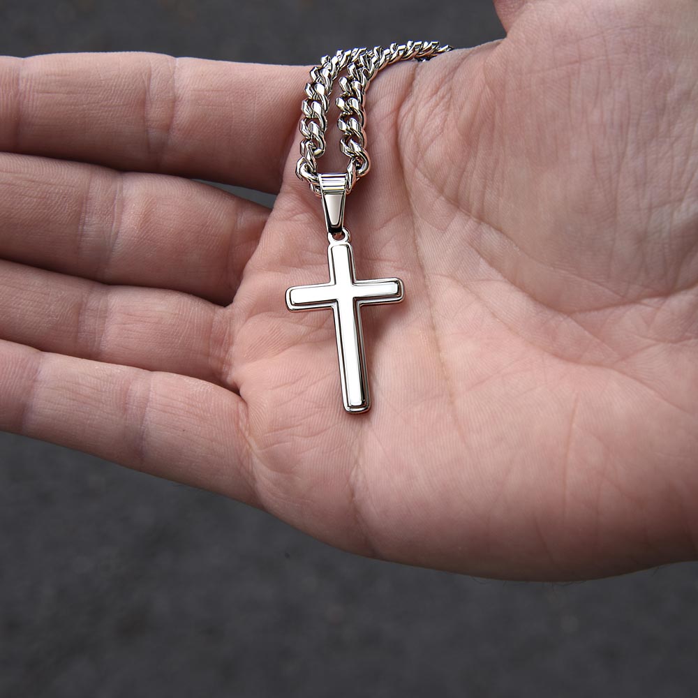 Dad, I Am So Glad/ Personalized  Cross Chain