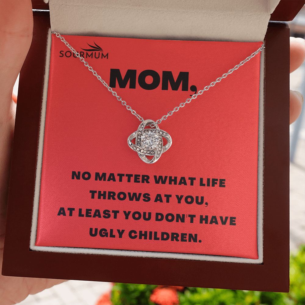 Mom, Ugly Children/ Necklace